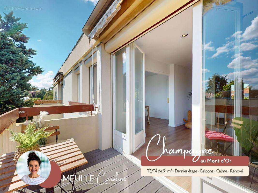 Appartement à CHAMPAGNE-AU-MONT-D'OR