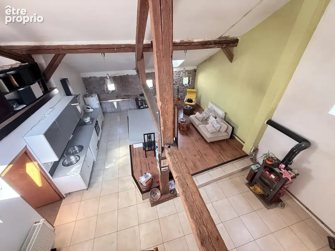 Poutay Immeuble 385m2 sur 9.40 ares avec 4 lots + jardin - photo 3