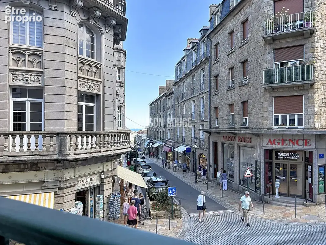 Dinard :Appartement  T3 1er étage Hyper centre - photo 2