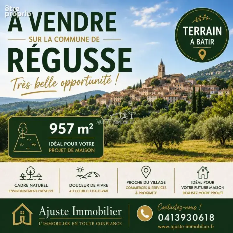 Terrain à bâtir 957m2 - photo 1