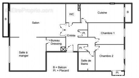 Photo 4 - Appartement à PARIS-20E