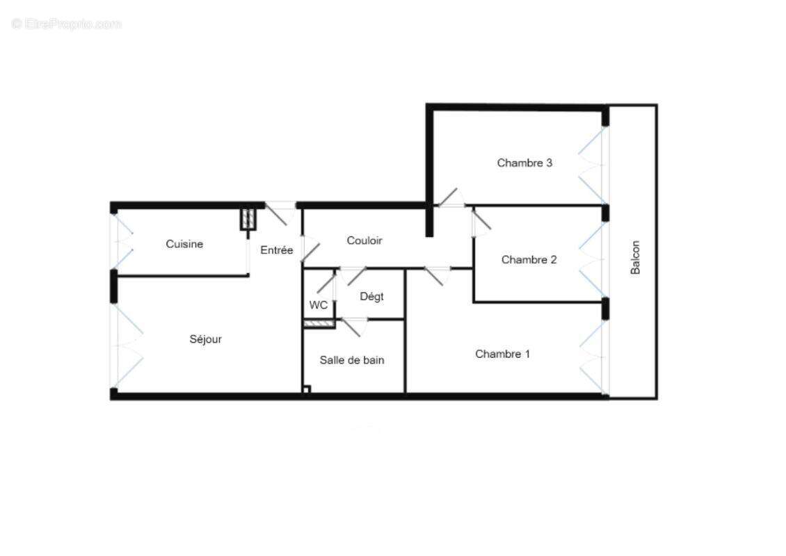 Appartement à PARIS-11E