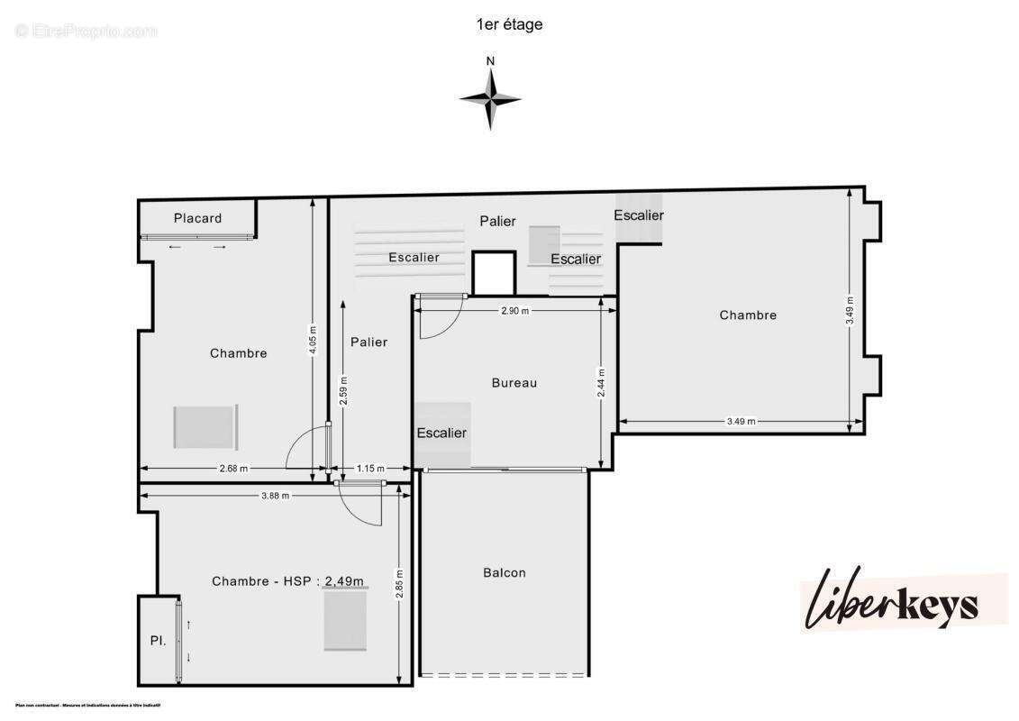 Duplex de charme de 87 m² – Dernier étage d'une maison bourgeoise – Terrasse tropézienne - photo 15