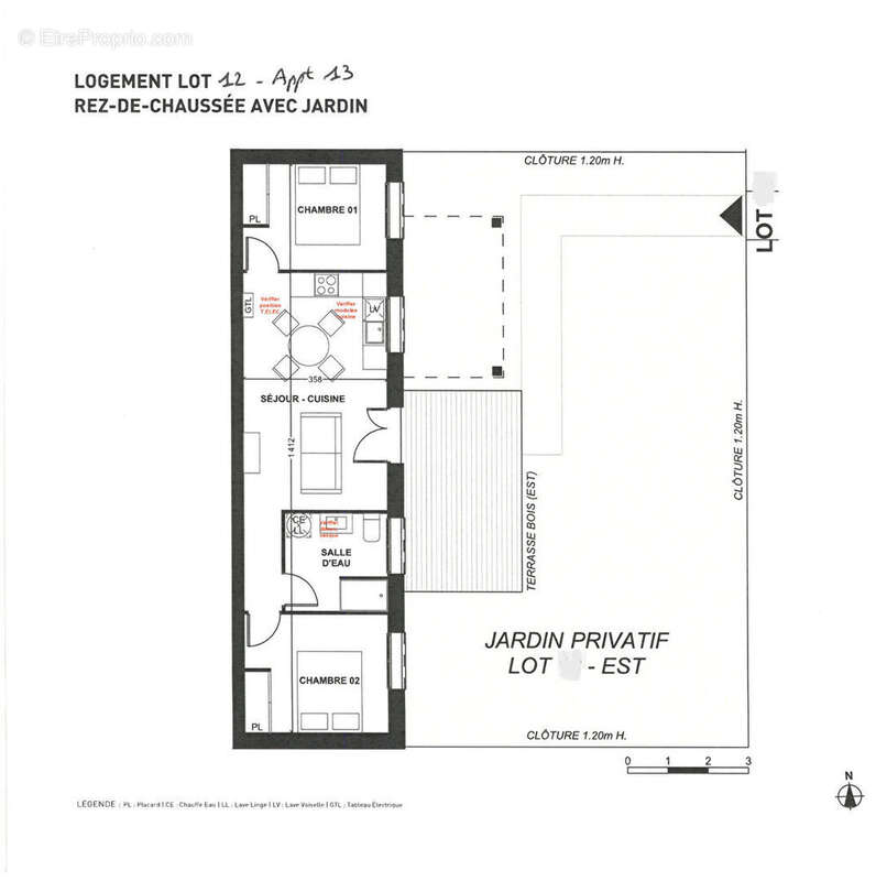 Montalivet  appartement 49,30 m² - photo 8
