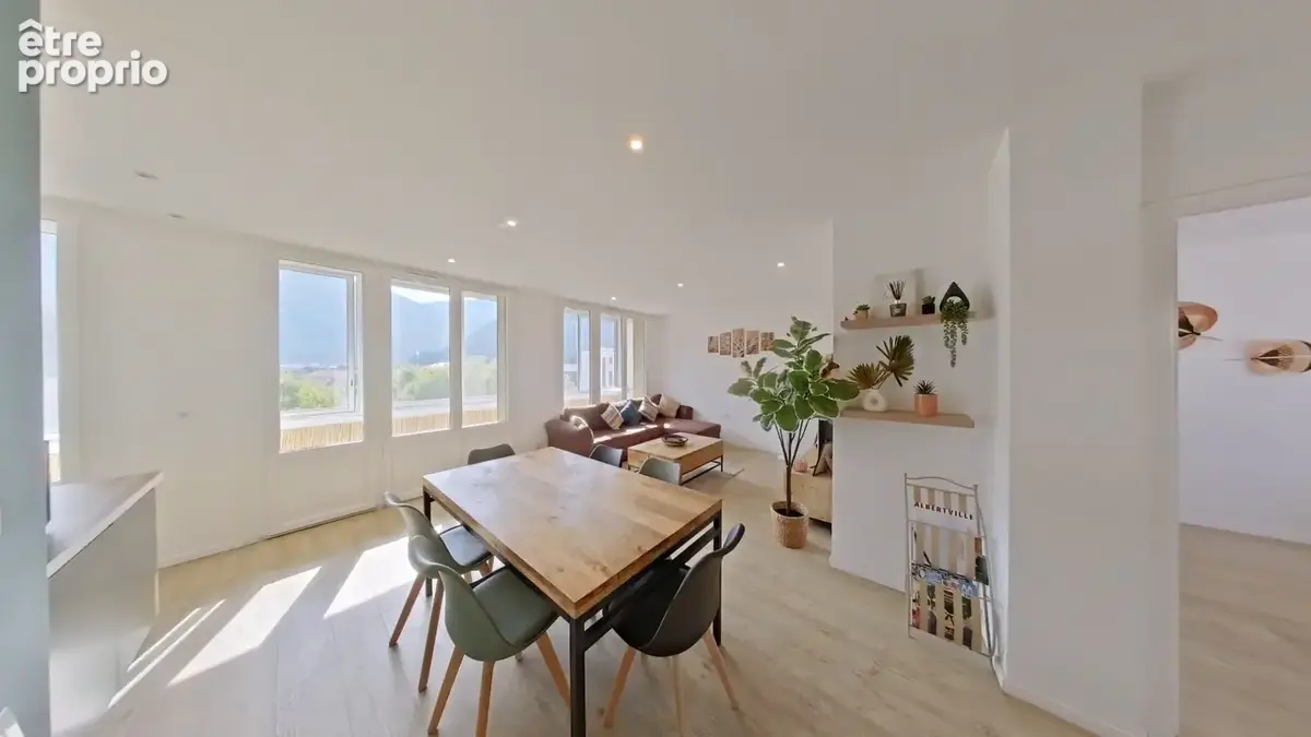 T3 69 m2 meublé, dernier étage   Loggia 8,5 m2   Rendement locatif prouvé - photo 2