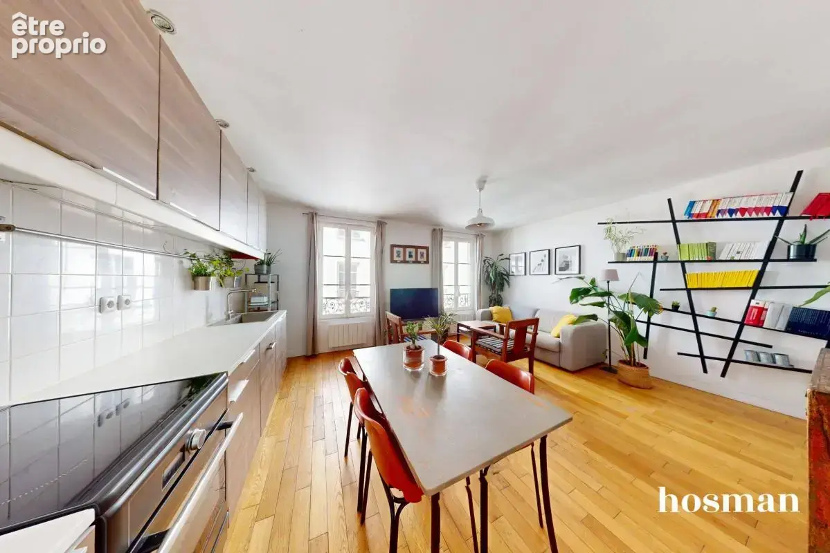 Coup de coeur 2 pièces - 54m2 traversant - ultra calme - Rue Jean-Pierre Timbaud, 75011 Paris - photo 5