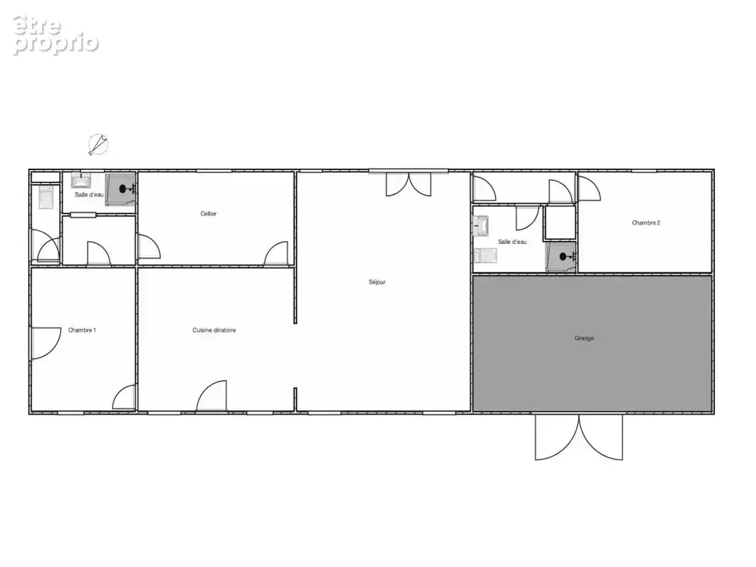 Maison 119 m² à Lourdoueix-Saint-Michel  - photo 2
