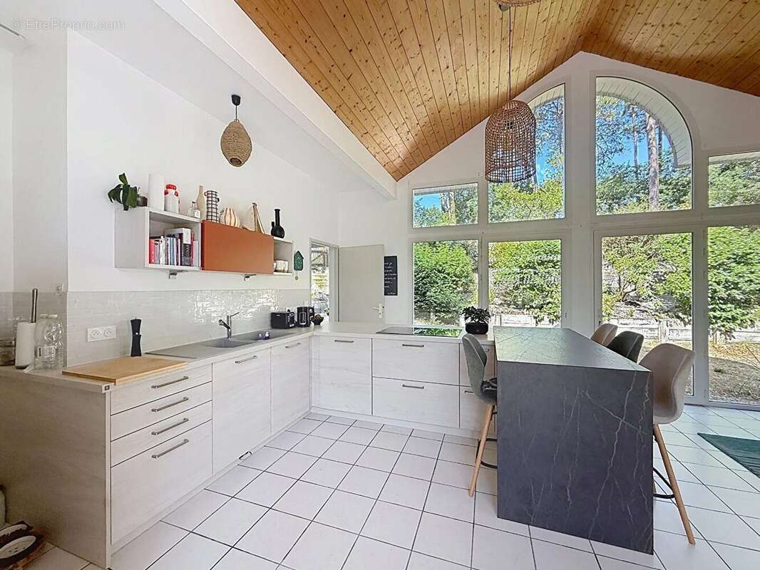 Maison bois d'architecte / Golf de Biscarrosse / Proche Lac Nord - photo 9