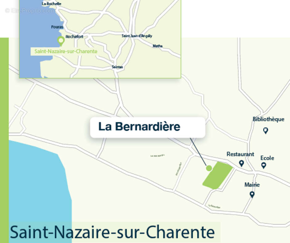 Terrain à SAINT-NAZAIRE-SUR-CHARENTE