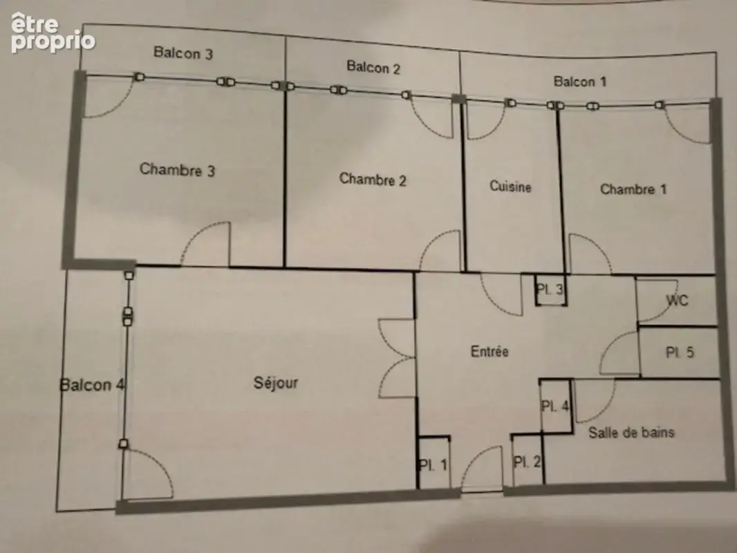Appartement T4 de 80,58 m² – Avenue des Deux Fontaines, Metz Devant-les- Ponts - photo 4