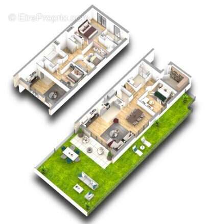 plan  - Maison à MERIGNAC