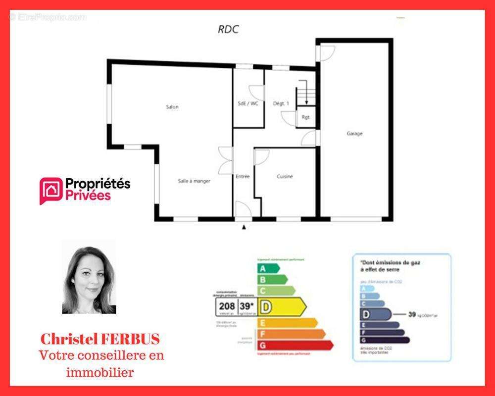 93190 LIVRY-GARGAN - Maison 6 pieces 138.67 m² - 4 chambres - 1 Bureau - Jardin - Double Garage - photo 4