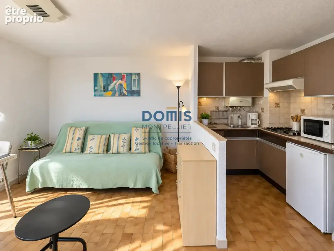 En exclusivité chez Domis   Charmant T2 cabine avec loggia, piscine et plage à deux pas - photo 4