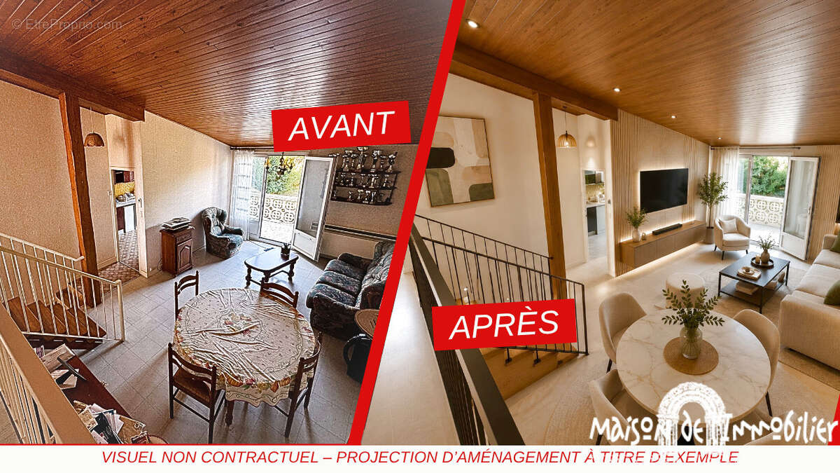 A vendre à COGNAC - Maison atypique de 4 pièces avec deux garages et jardin. - photo 16