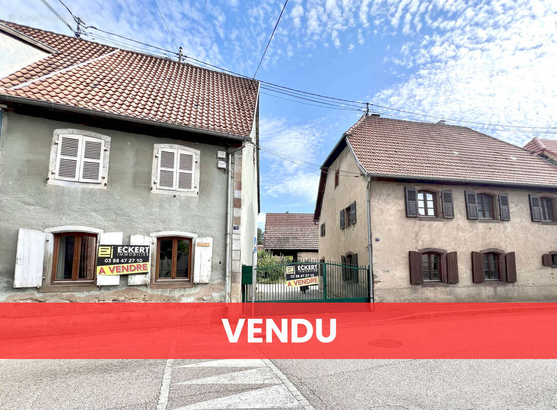 Maison à DINSHEIM-SUR-BRUCHE