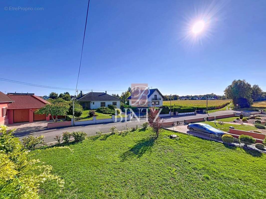Vue sur le jardin - Maison à ESCHAU