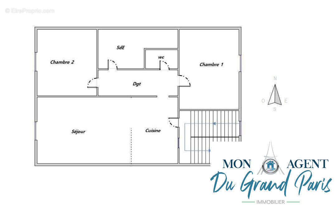 Appartement à JOUY-EN-JOSAS