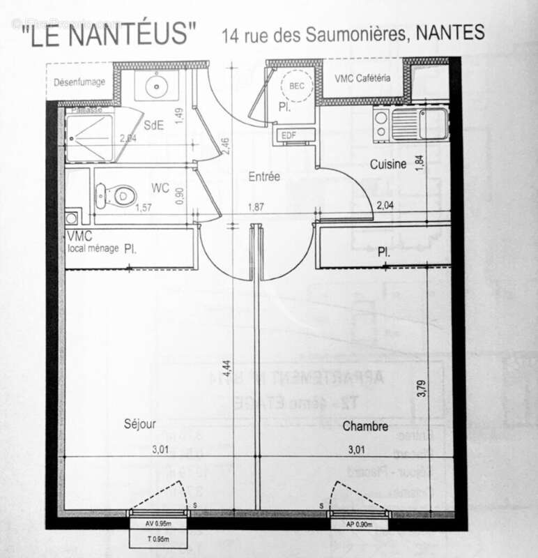 Appartement à NANTES