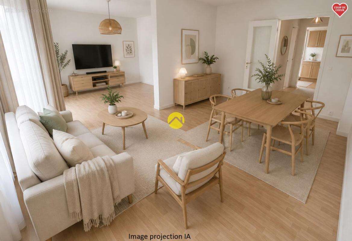 Apt T4. 87m².Garage.Parking.Cave - photo 2