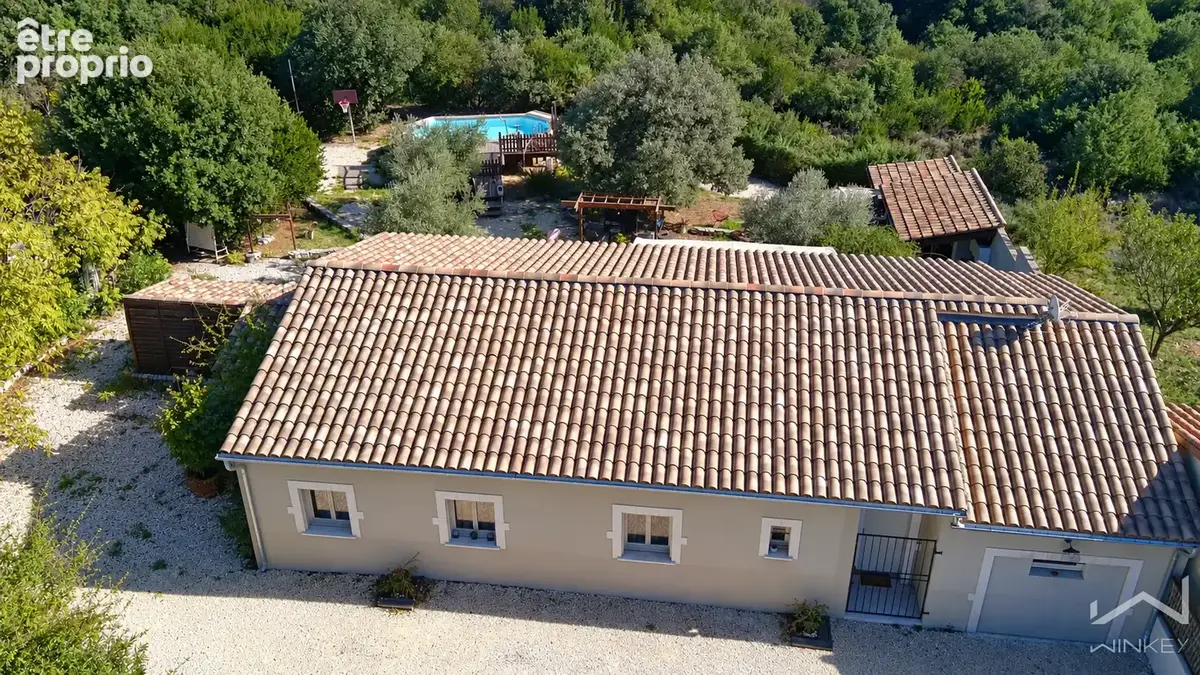 Exclusivité - gorges de l'ardeche   maison de plain pied - 4 chambres - piscine et jardin à l'abri des regards - photo 8