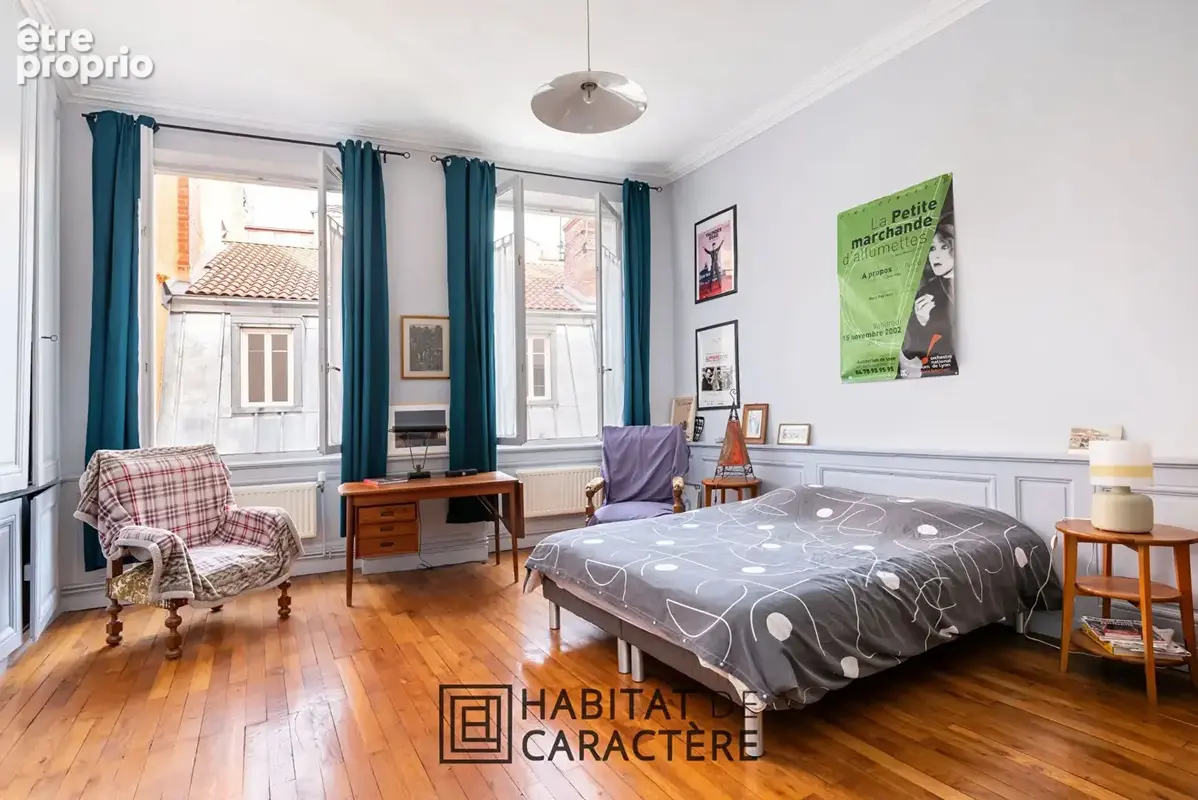 Lyon 1- Appartement familial en duplex . - photo 10