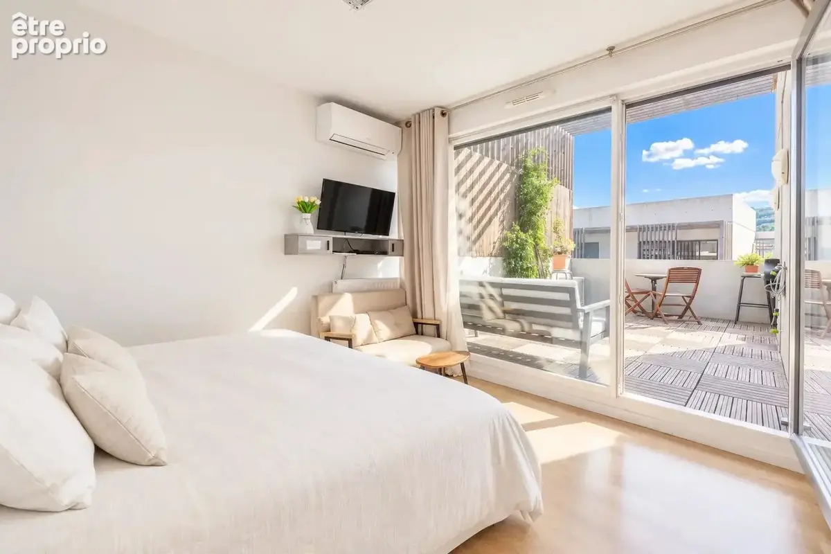 Nice – coulee verte - dernier etage 4 pièces + studio mitoyen – ensemble rare à la vente - photo 17