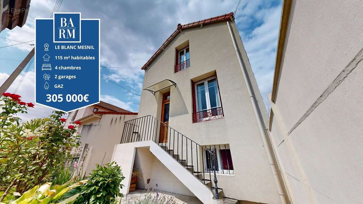 Maison à LE BLANC-MESNIL