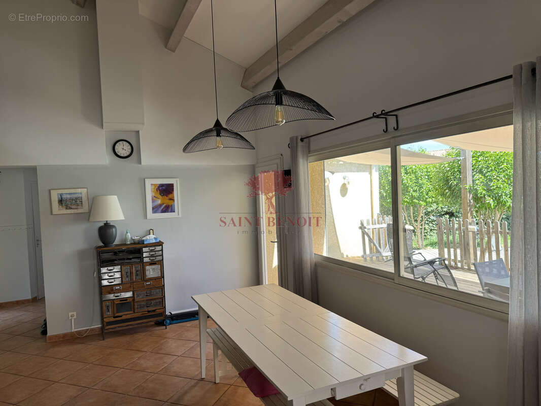 Saint-jean-de-fos agreable villa de type cinq pieces de plain pied - photo 5