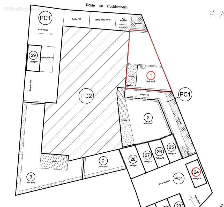 Appartement à TRUCHTERSHEIM