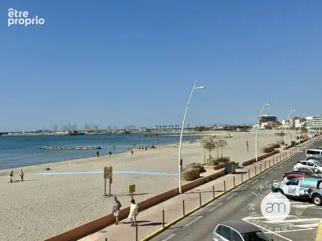 T2 face mer avec terrasse et parking privatif   Palavas-les-Flots - photo 7