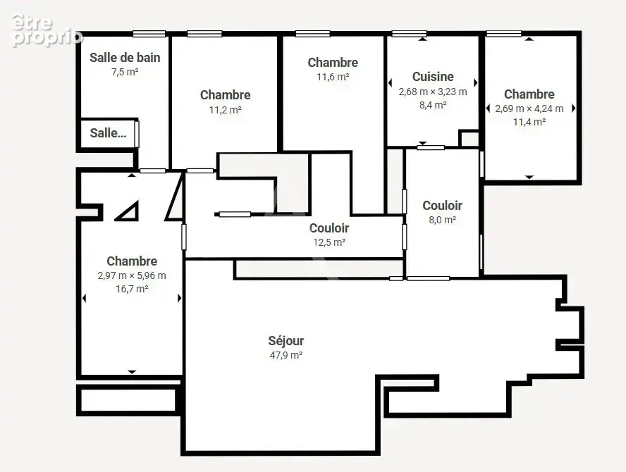 Appartement  5 pièces 137 m2 Rooftop de 70m² - photo 6
