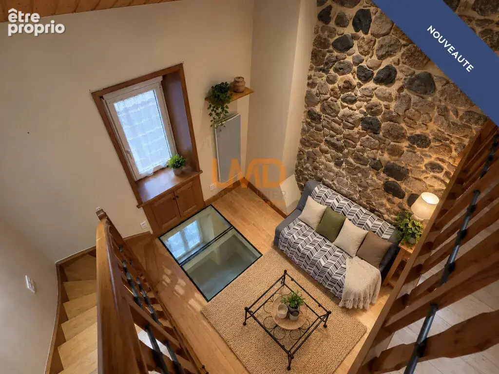 Vals-les-Bains – Maison en pierre meublée, 41m2, commerces à pie - photo 3