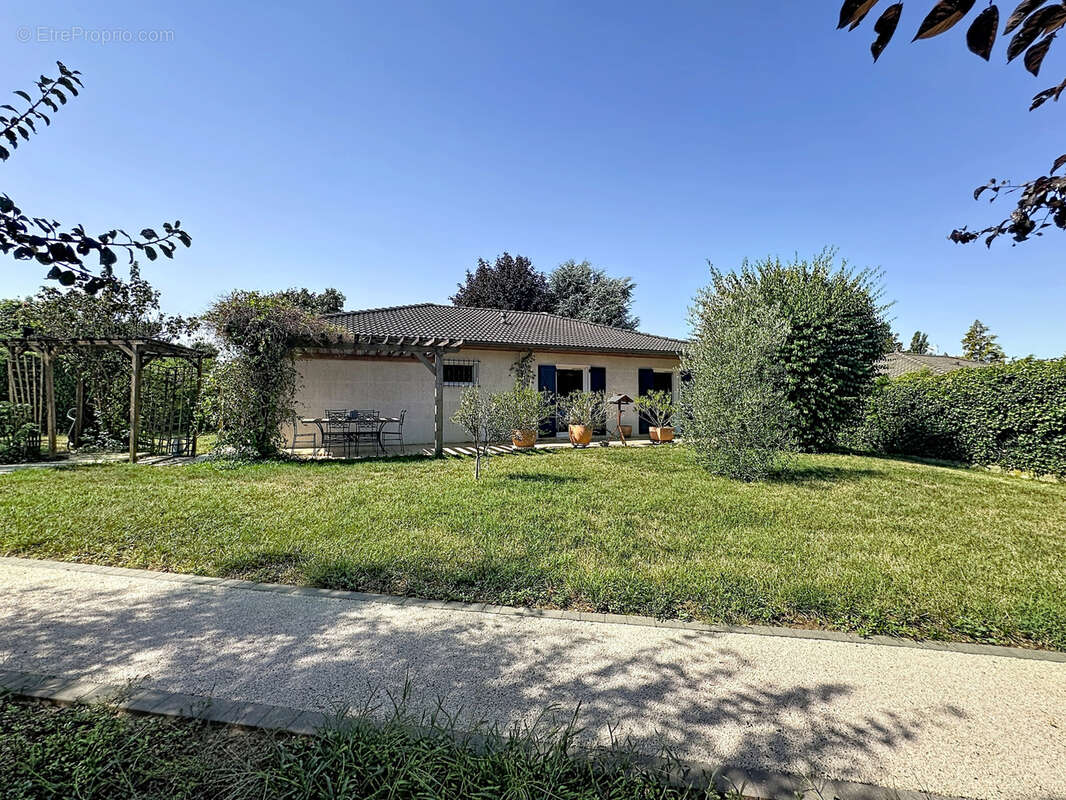 Massieux, Maison Plain pied 106m2 avec garage et terrain de 1075m2 - photo 15