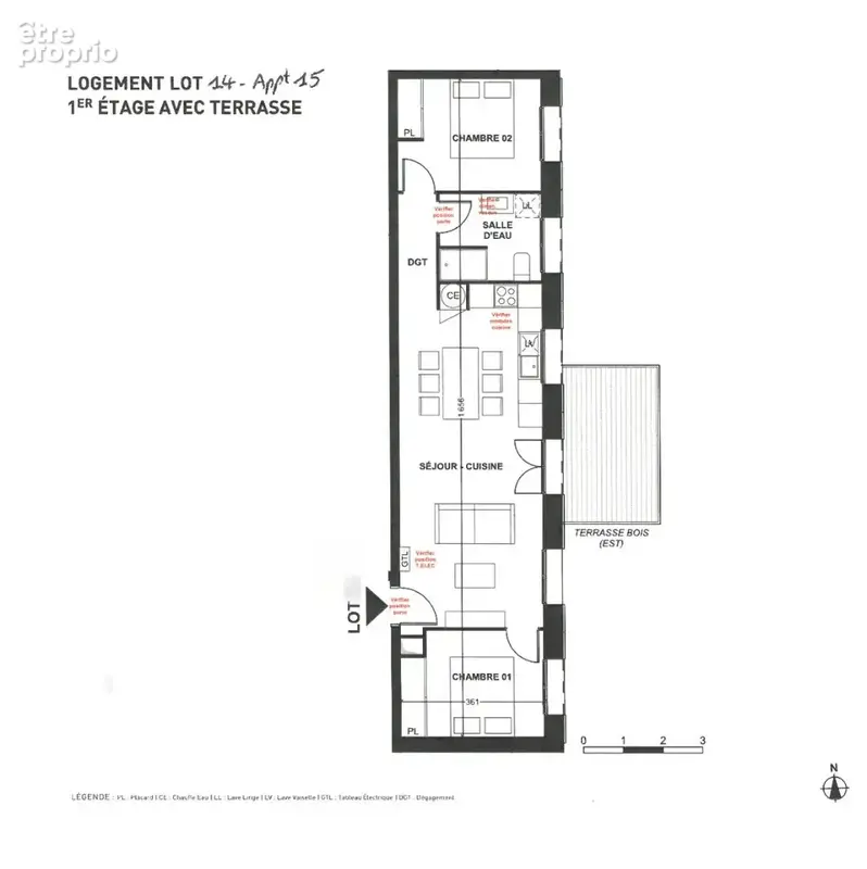 Montalivet  appartement 58,80 m² - photo 5