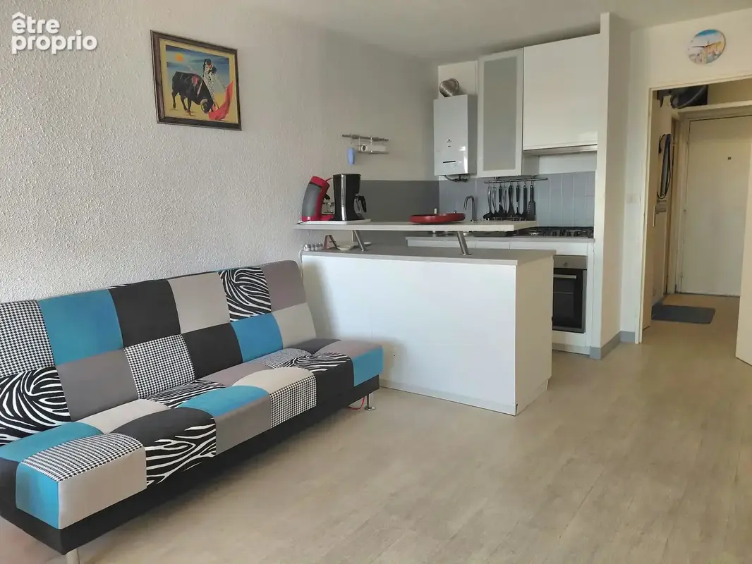 Studio meublé avec Loggia Au Boucanet - photo 6