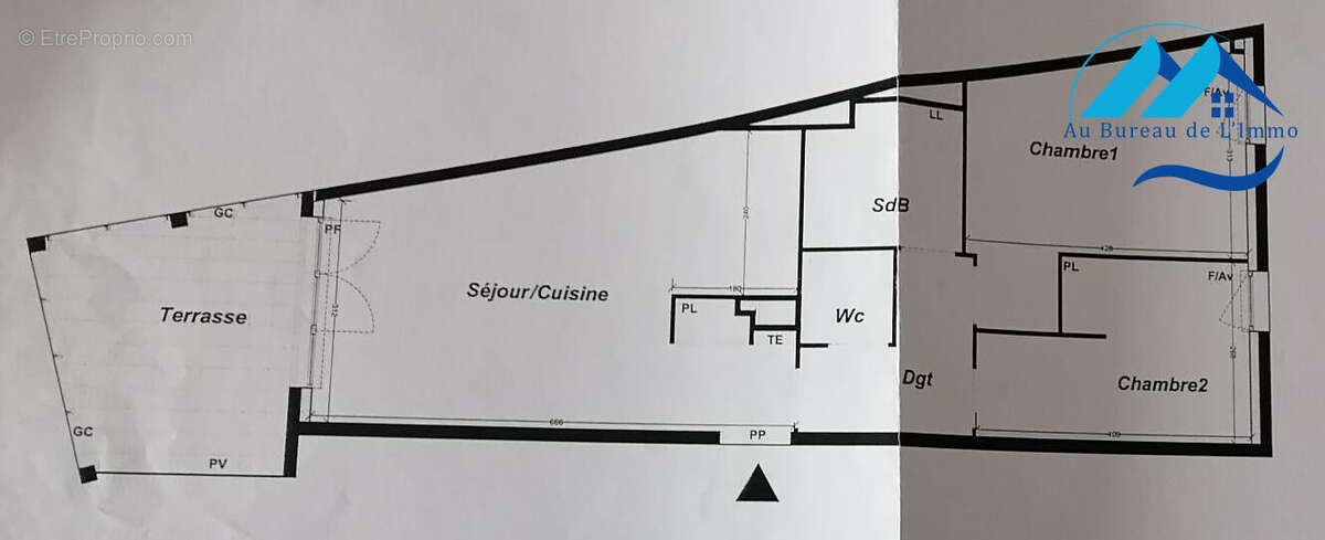 Plan - Appartement à MARSEILLE-1E