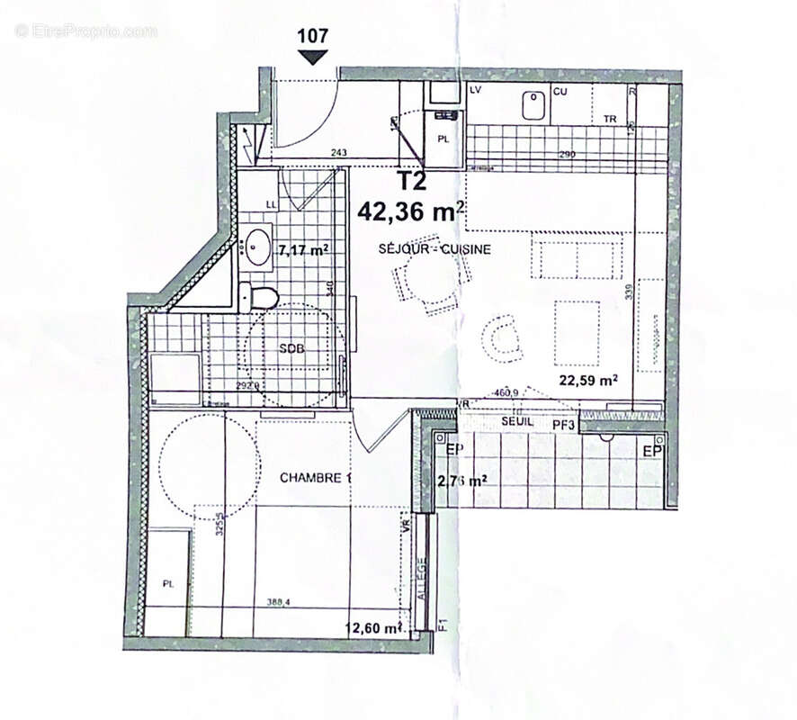 Rez-de-jardin 2 pièces dans l'éco-quartier de Vilgénis - photo 22