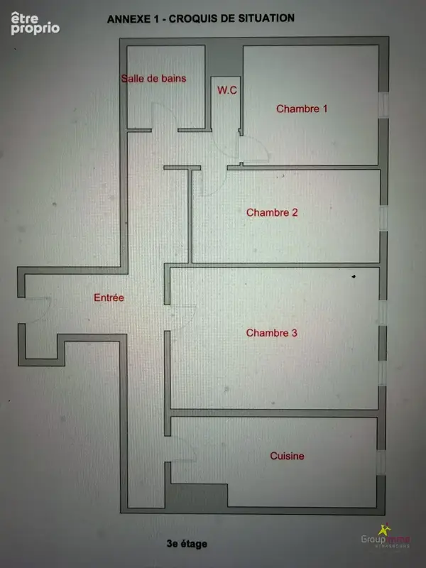 Appartement 3 pièces 83 m² à vendre à Strasbourg (67000) - photo 9