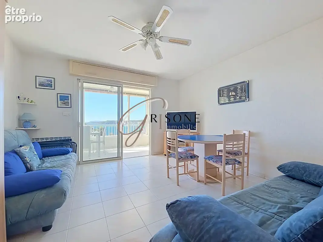 Vue mer panoramique, T2 au Cap Nègre à Six-Fours-les-Plages - photo 3