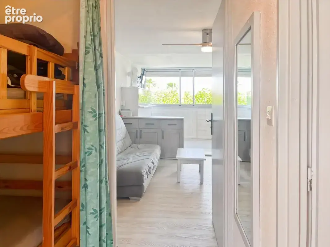 Vente studio cabine à Marseillan Plage avec loggia et parking - photo 5