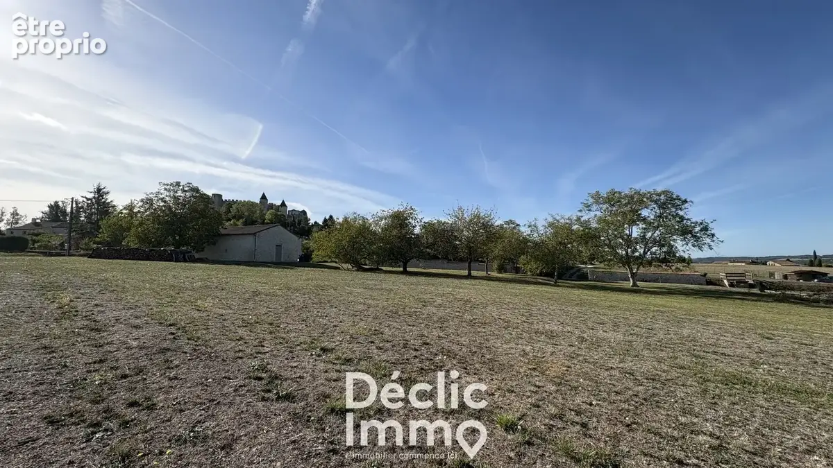 Terrain à VILLEBOIS-LAVALETTE