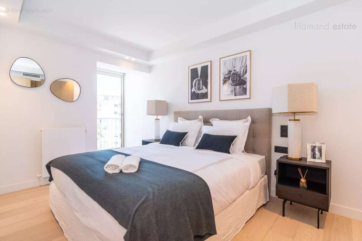 Cannes – Croisette Appartement 3 pièces – Vue mer panoramique - photo 7