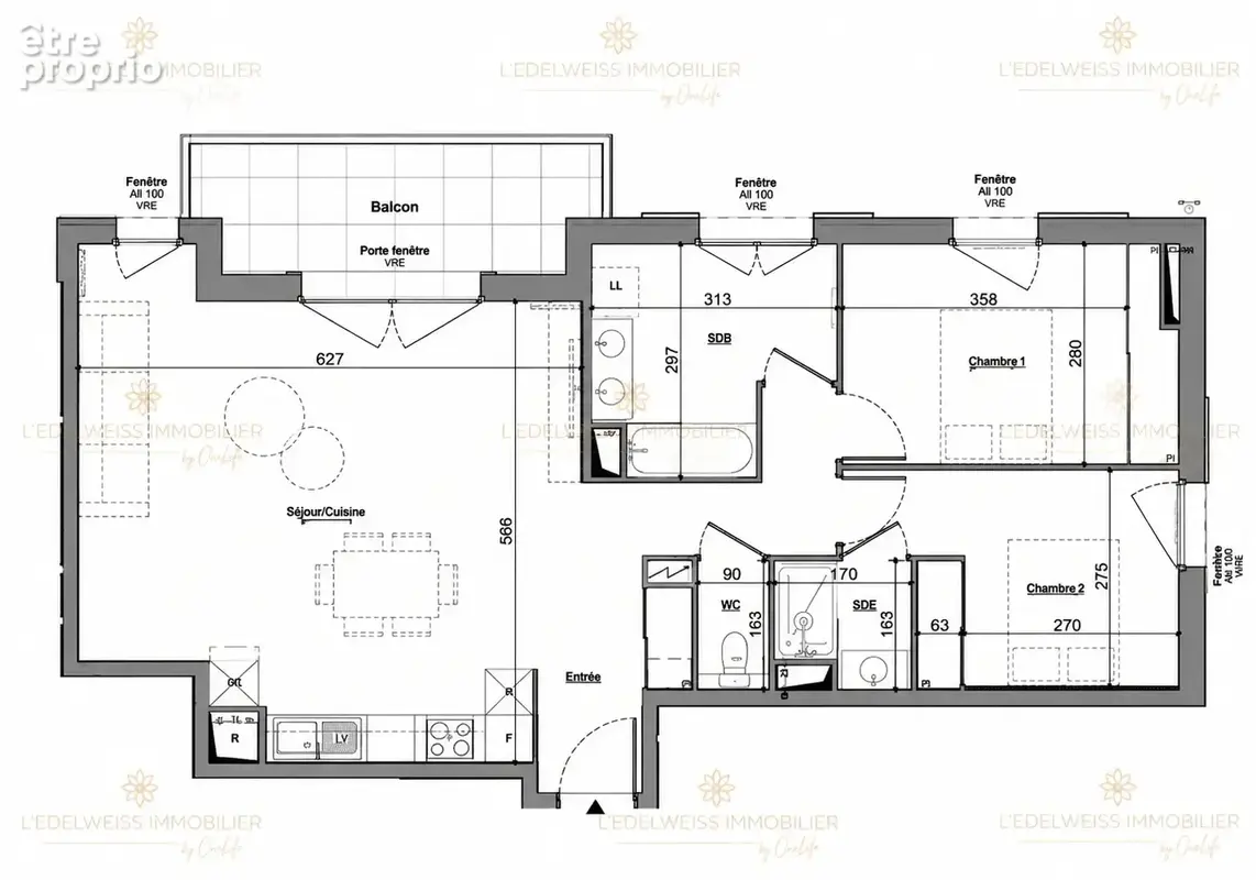 Praz sur Arly - appartement 3 pièces à vendre - photo 5