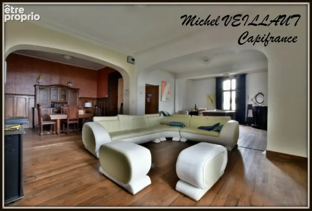 Propriété à vendre avec bâtisse de 15 pièces, 2 gîtes, terrain 7390 m², VILLENEUVE SUR ALLIER (03) - photo 5
