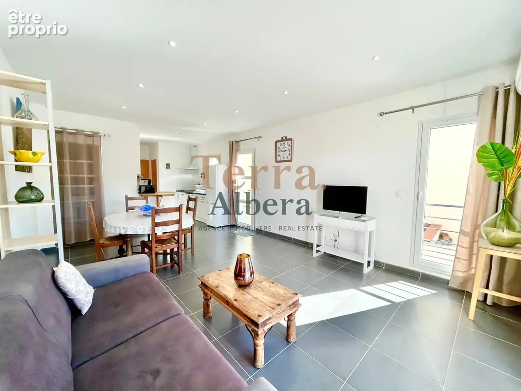 Villelongue-dels-monts   appartement de 49 m2   2 terrasses   cave   parking   vue - photo 6