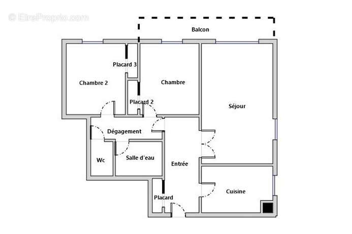 Appartement à COURBEVOIE