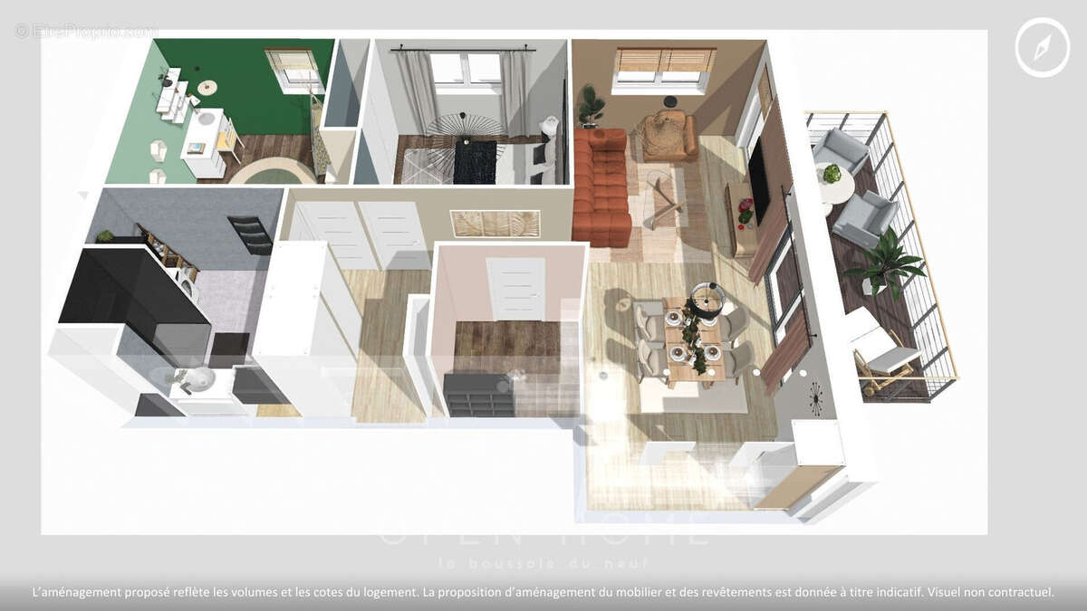 Appartement à LA WANTZENAU