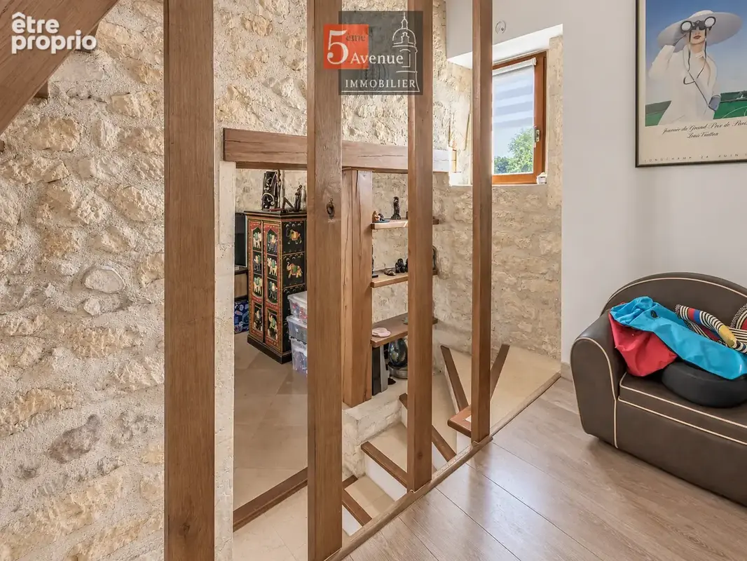 Maison en pierre 4 pièces avec jardin et garage centre-ville de Gouvieux - photo 6