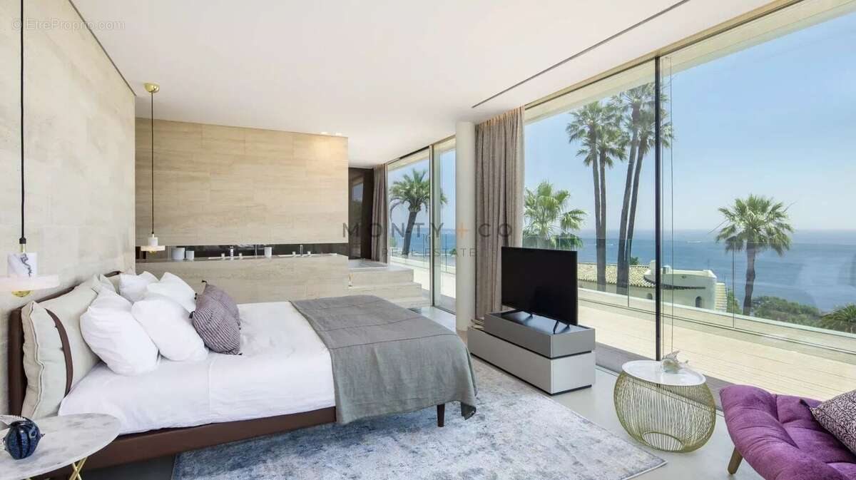 Vente villa contemporaine 6 chambres vue mer Cannes Californie - photo 10