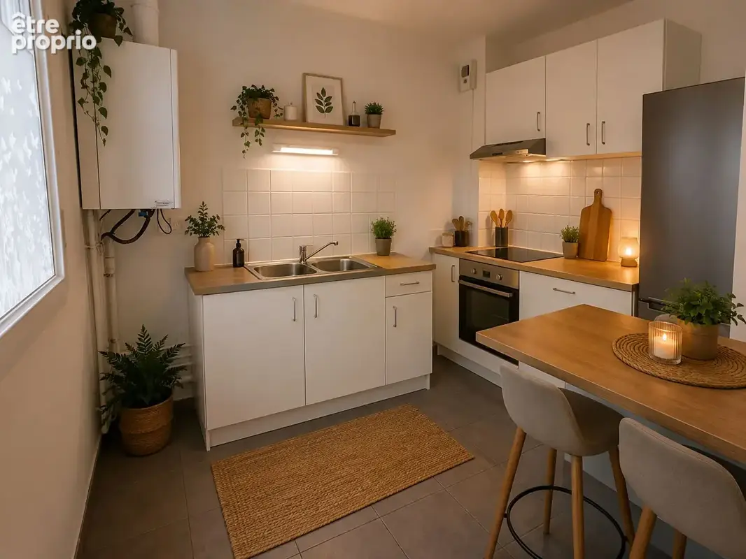 Appartement  T2 avec terrasse et parking - photo 4
